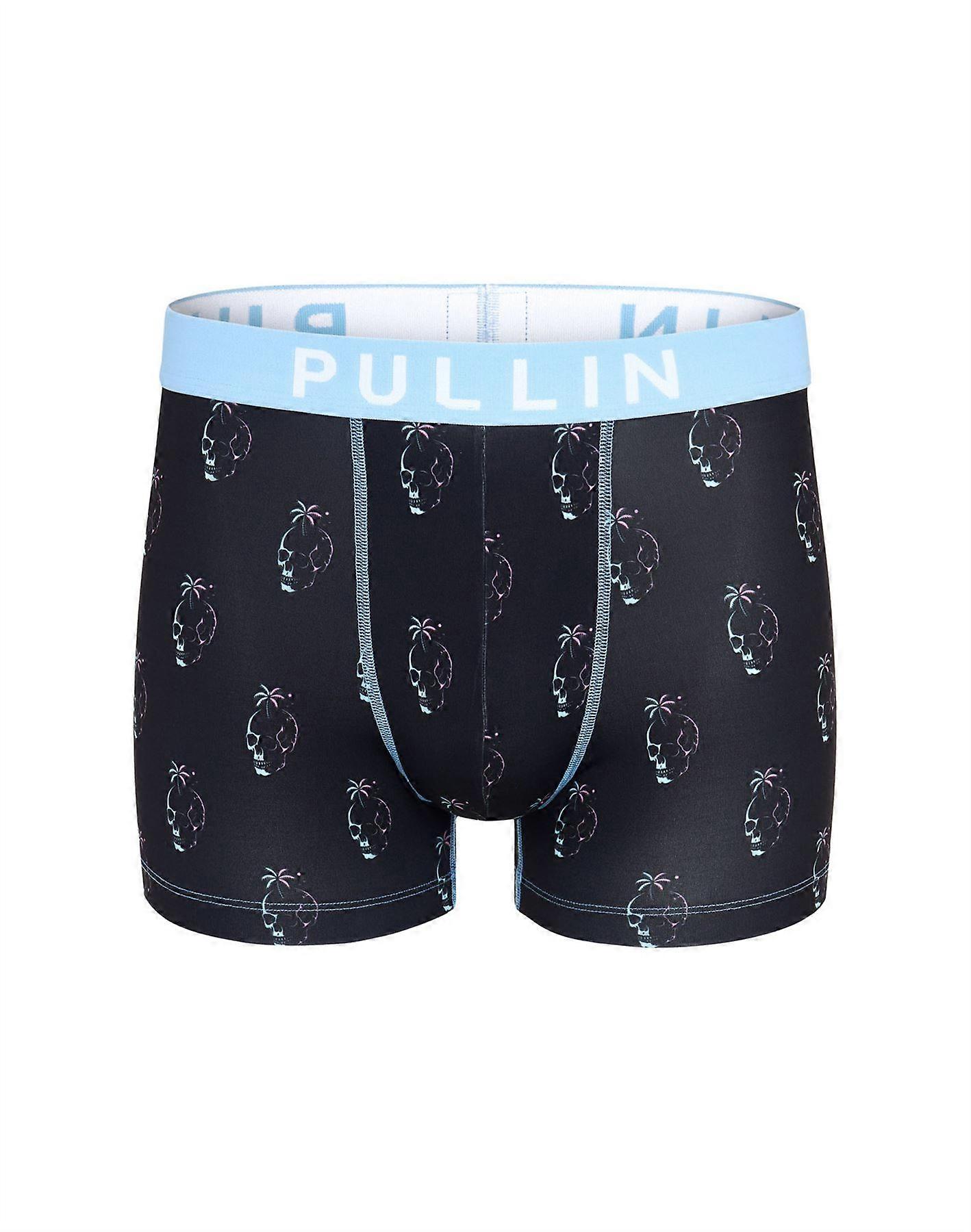 Pullin Mens Lycra Boxer Shorts ~ Master Trunk Skullrain
