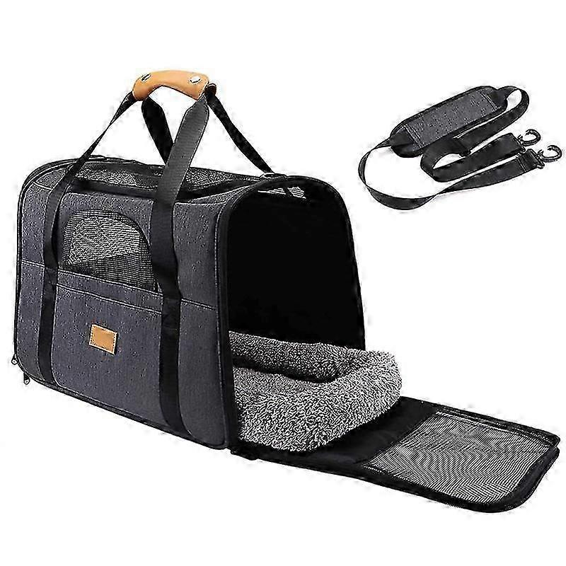 Pet Carrier for Small Medium Puppy with Adjustable Shoulder Strap
