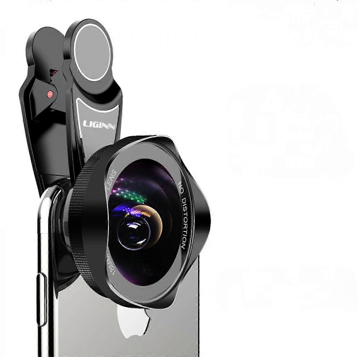 4k Wide Angle Macro Phone Lens Distortionless Hd Universal Clip Camera Lens Kit