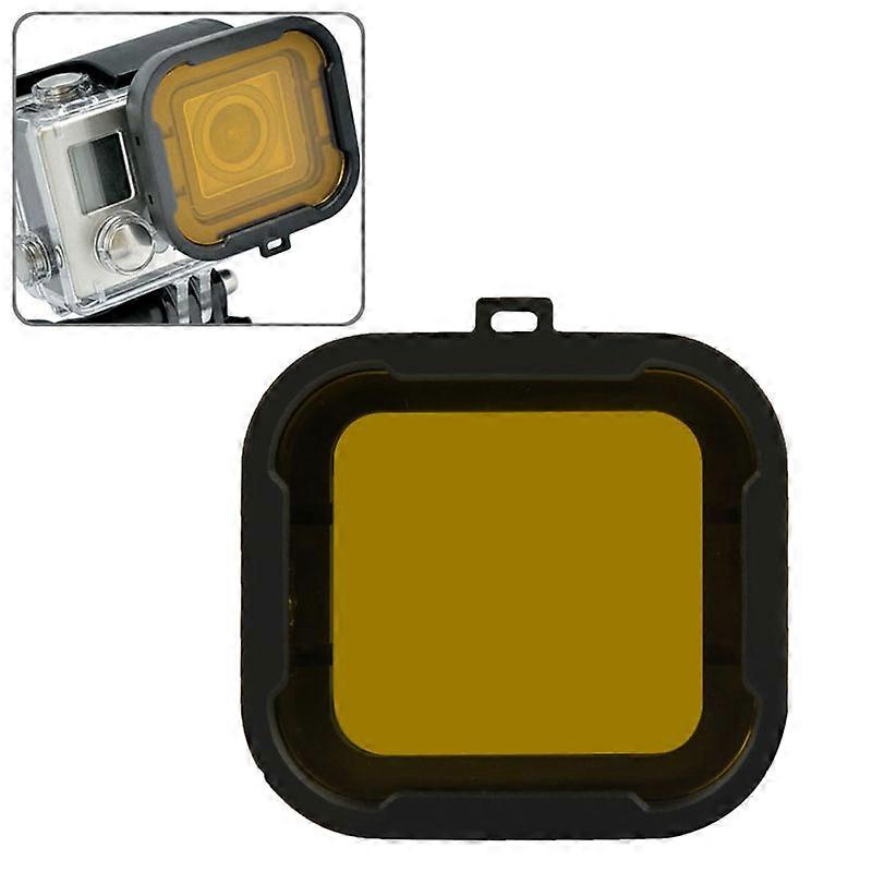 (New) Polar Pro Aqua Cube Snap-on Dive Housing Filter for GoPro HERO4 /3+