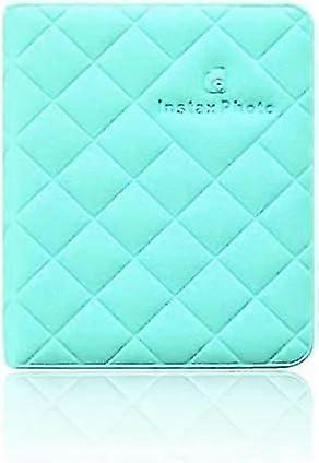 ألبوم صور جلدي صغير 36 ، حامل بطاقة صور Kpop ل Fujifilm Instax Polaroid حجم معكرون حقيبة تخزين صورة كتاب بنفسجي (أخضر)