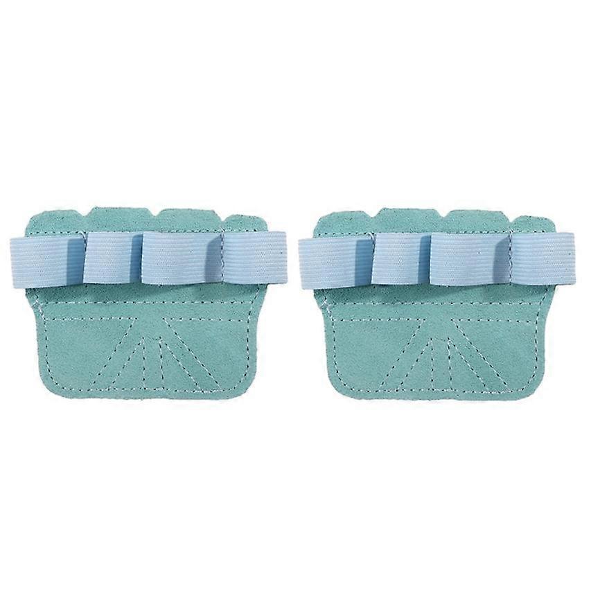 1 Pair Four-finger Palm Guards Auxiliary Band Hard Pull-ups Palm Sports Fitness Guards for Women Men