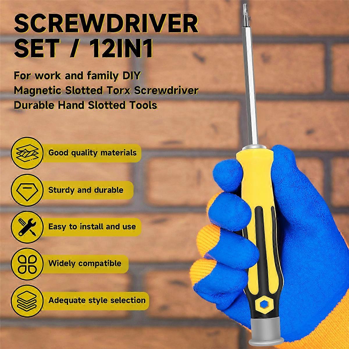 12 in 1 Multi-Function Screwdriver Set Screwdriver Special-Shaped