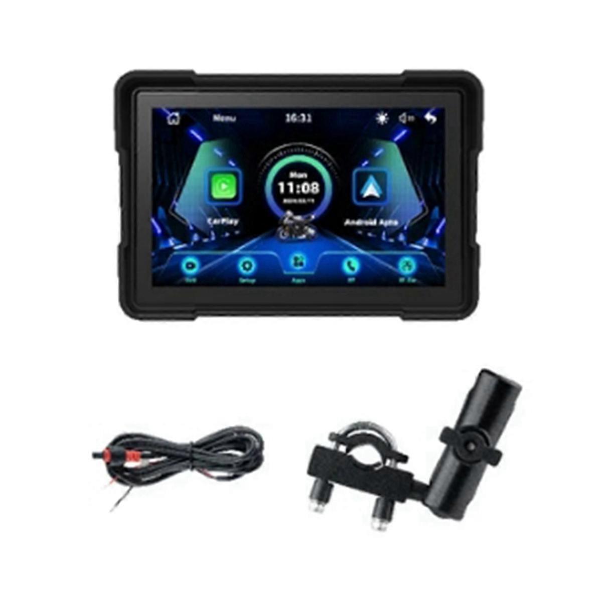 Wireless CarPlay Motorcycle Android Auto 5 inch Motorcycle GPS A