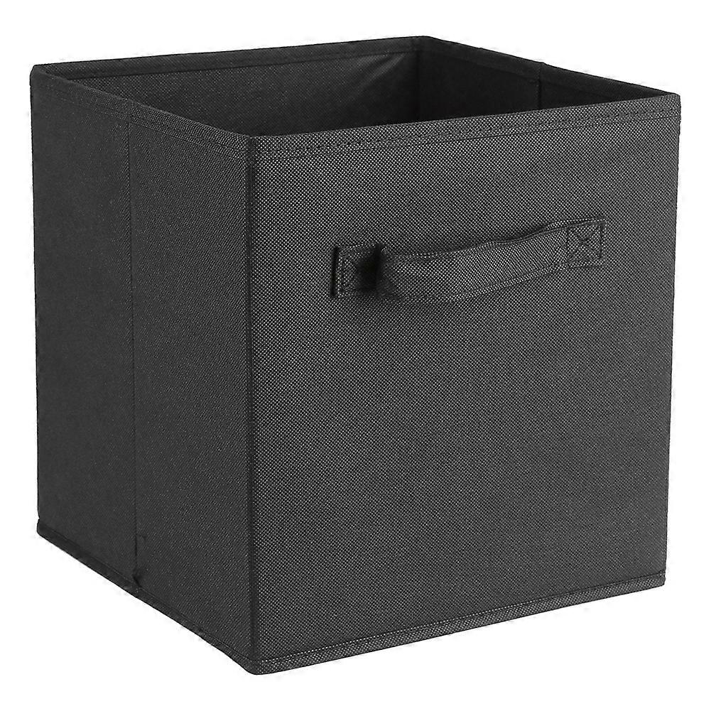 6Pack Foldable Square Canvas Clothes Toys Storage Box Collapsible Fabric Cubes