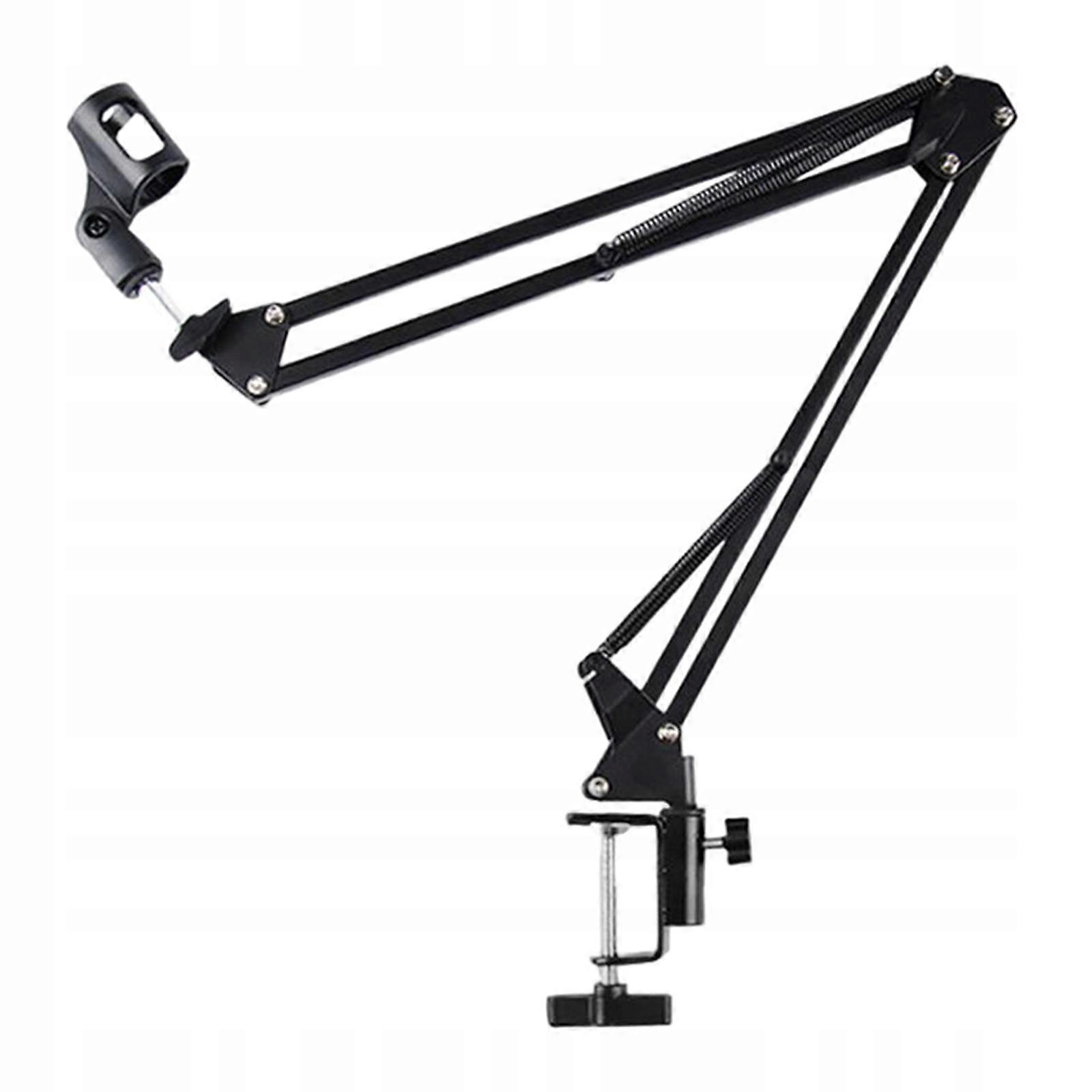Anti-vibration Microphone Stand. Flexible Microphone With A Mounting Clamp