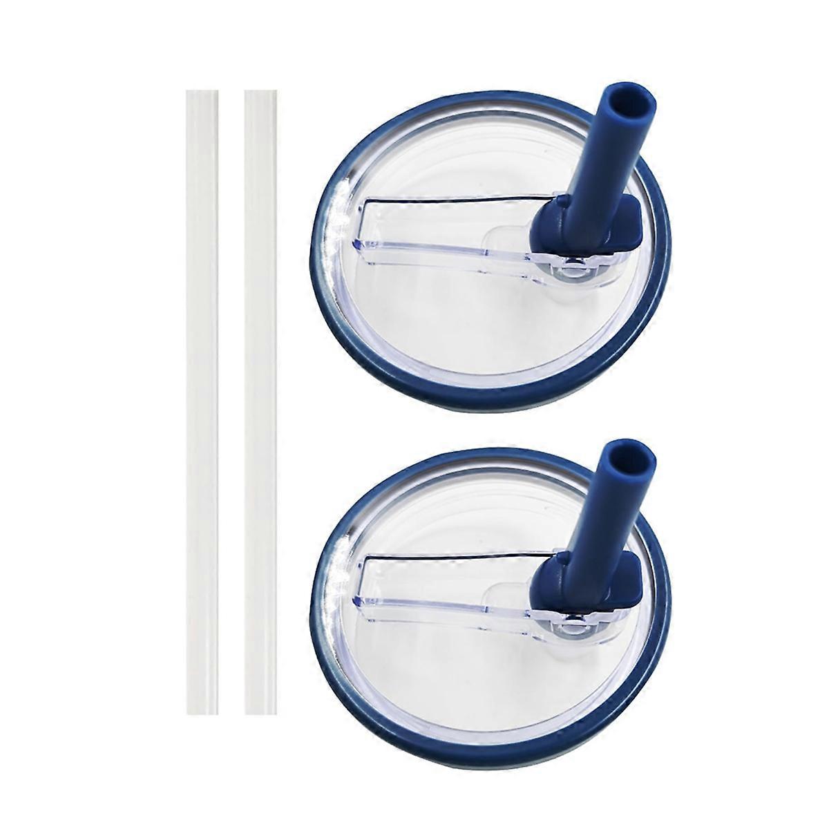 40oz Replaceble Tumbler Flip Straw Lid for Quencher D