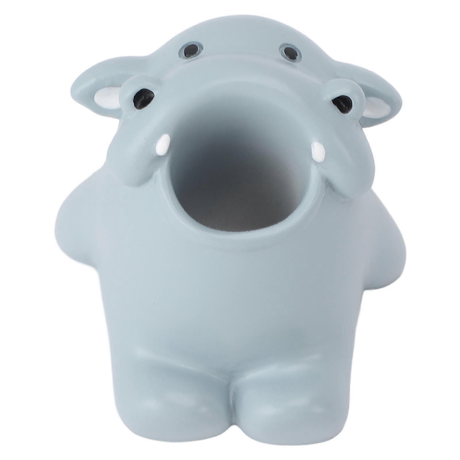 Resin Pencil Holder, Multifunctional, Large Capacity, Animal Pattern, Cartoon, Type 2
