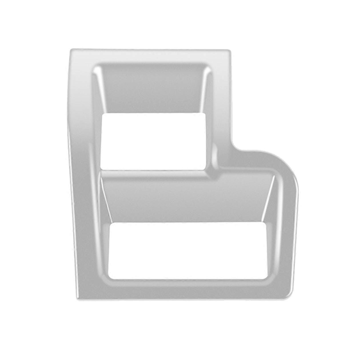 Silver Front Left Button Frame Trim for Spacia 17-22 RHD