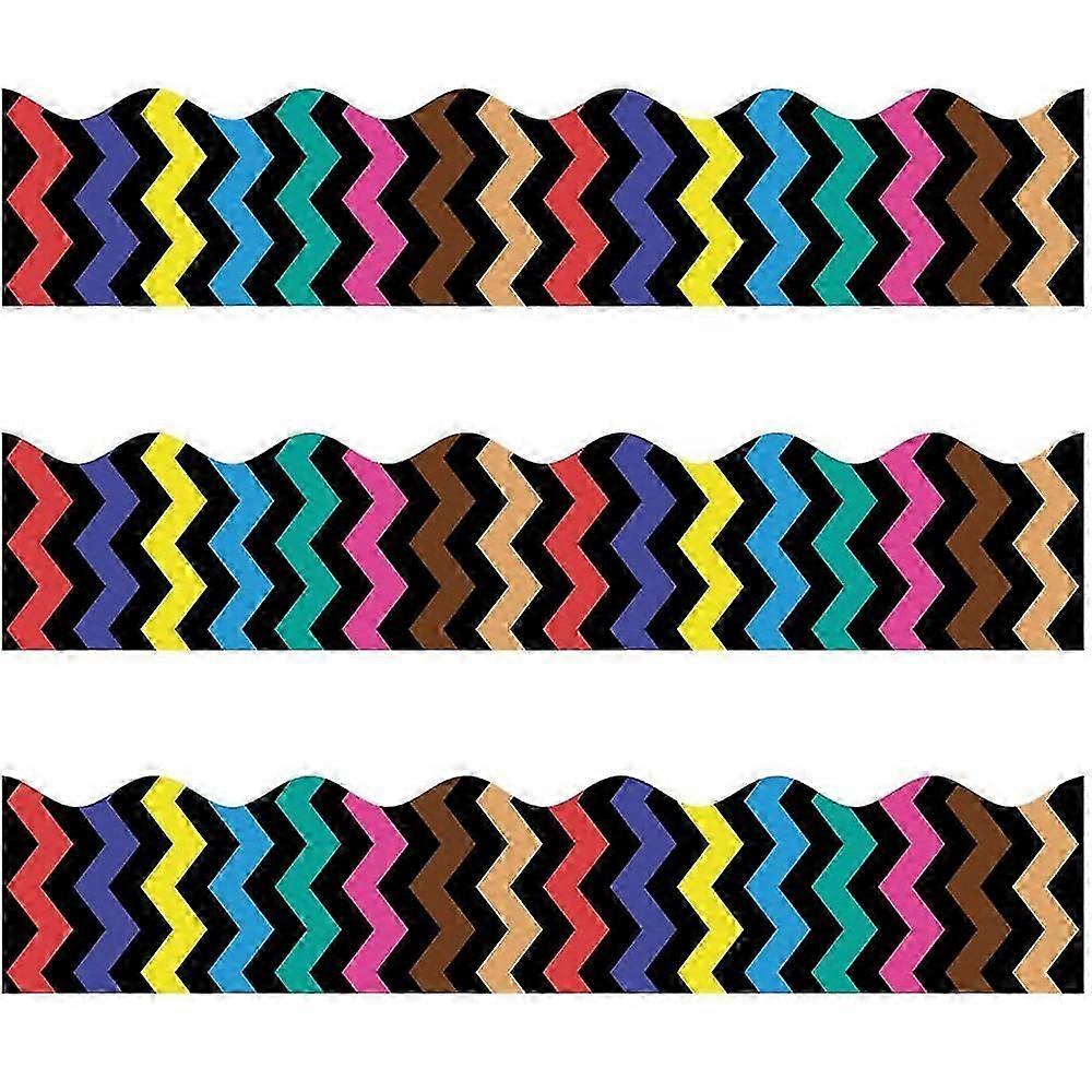 Border Trim 65 Ft Bulletin Borders Stickers Back-To-School Decoration Borders for Bulletin Board/Bl