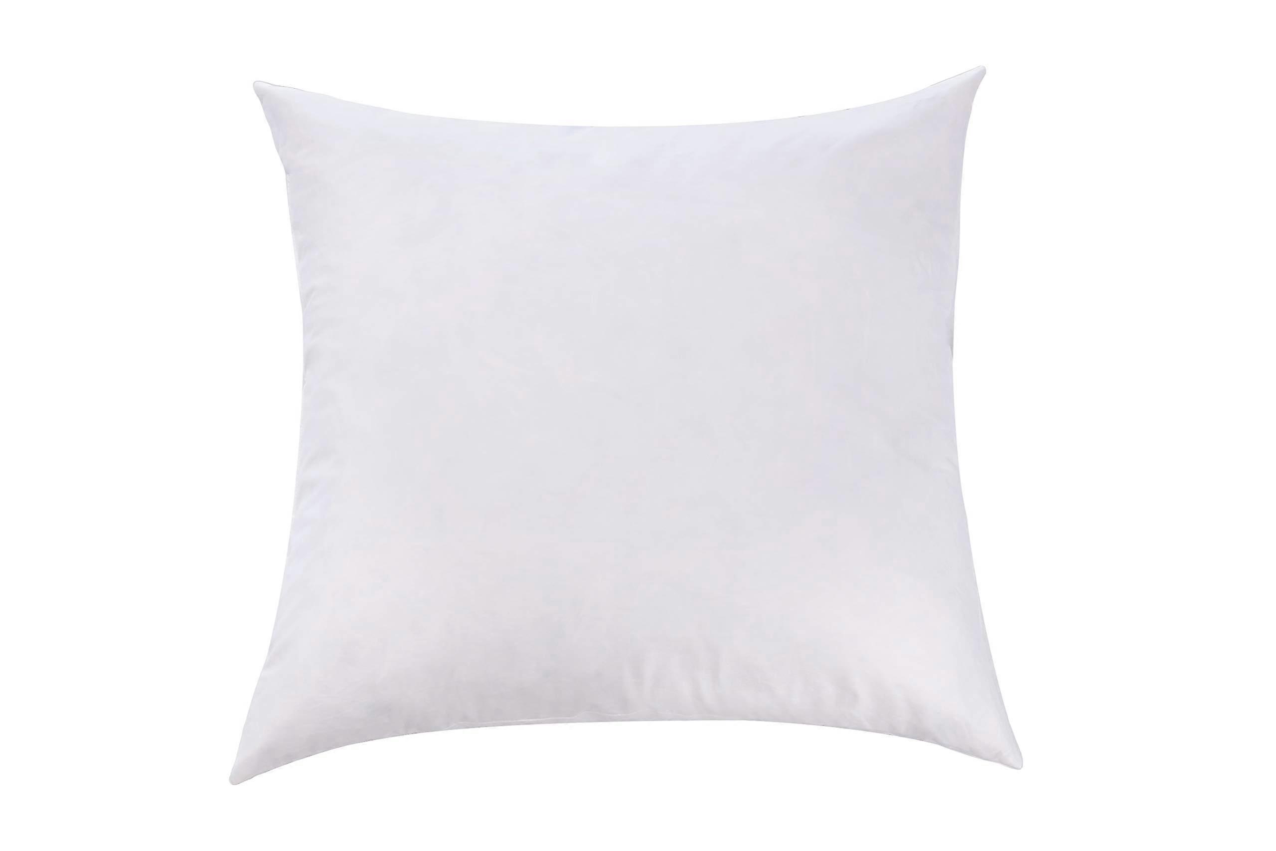 Premium Feather and Down Hypoallergenic Cotton Cover White Pillow Insert Decorative Throw Stuffer Inserts 17x17