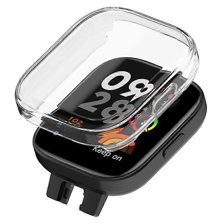 Compatible For Xiaomi Redmi Watch 3 / Watch 3 Lite Electroplating TPU Anti-drop Cover Full Coverage Watch Case