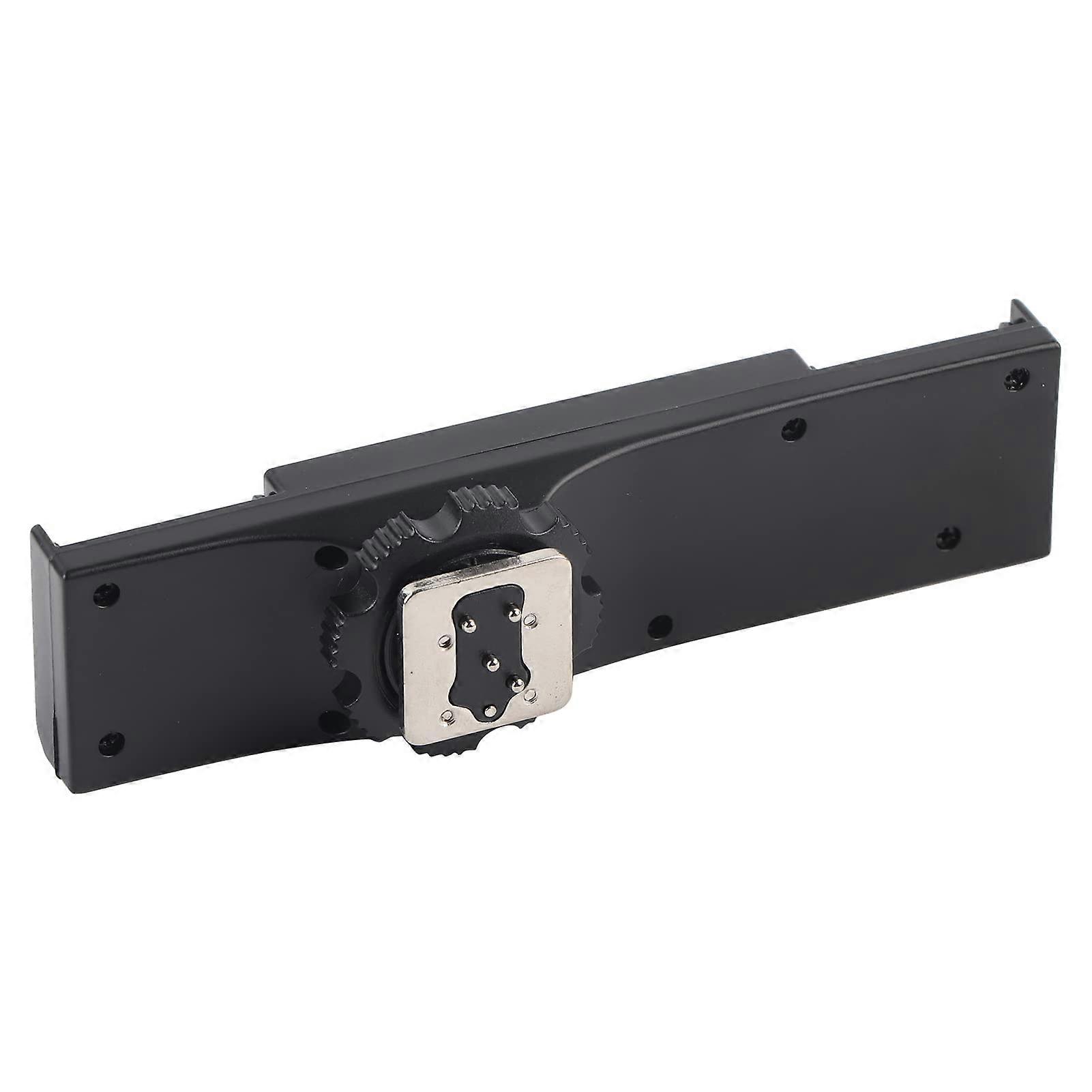 Dual Hot Shoe Splitter for SLR Cameras and Camcorders, Multifunctional Light Bracket Adapter, Ultralight Mount Plate Replacement