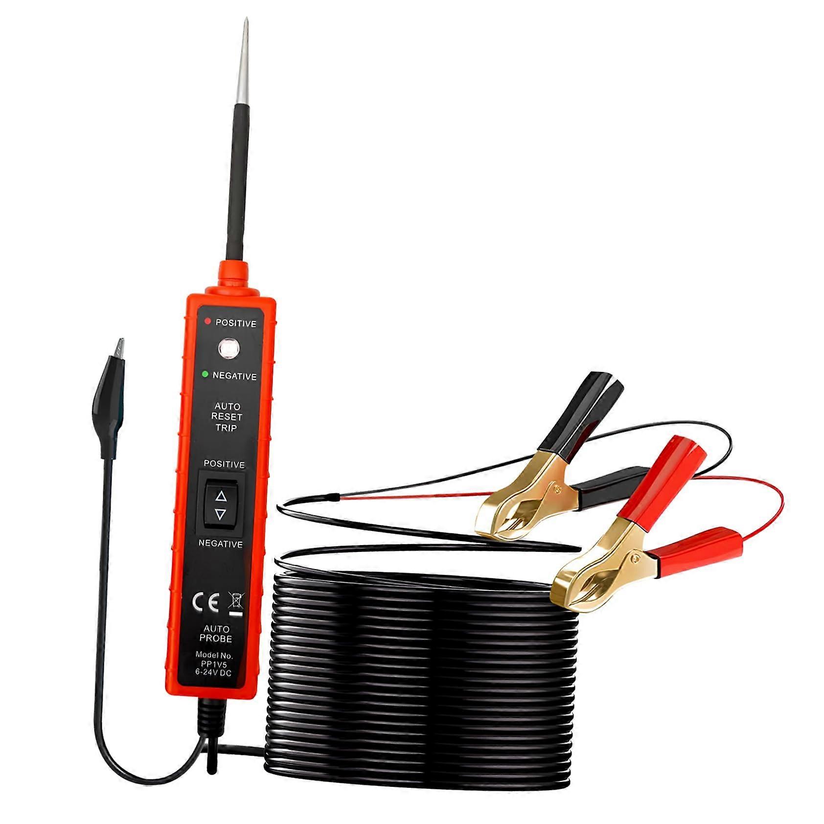 Automotive Circuit Tester EM285 DC 6 24V Power Circuit Probe Finder for Car Truck Motorcycle