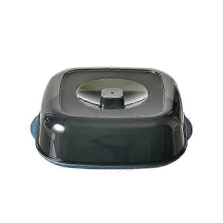 BPA-Free Microwave Plate Dish and Splatter Cover with Easy Grip Lid (No FDA Certificate)