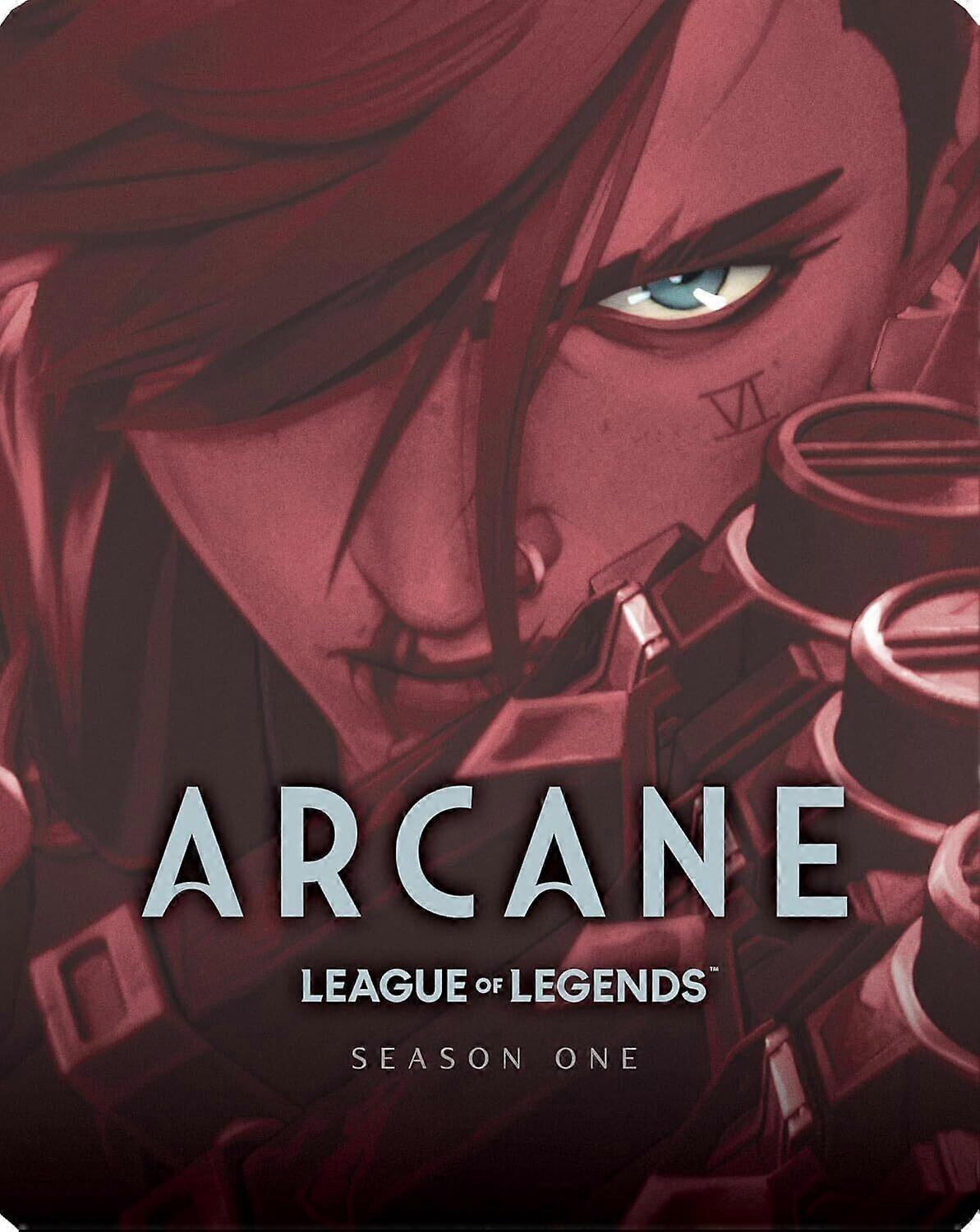 غامض: League of Legends: الموسم الأول (Steelbook) [منطقة Blu-Ray A: الولايات المتحدة الأمريكية] Ltd Ed ، Steelbook ، استيراد لغة الإشارة الأمريكية