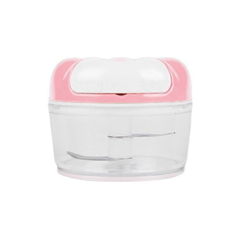 Mini Household Manual Garlic Masher, Size: Small (Pink)