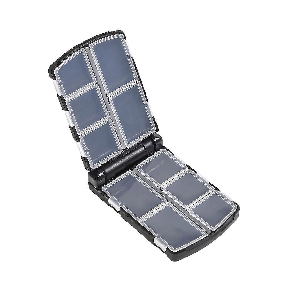 LEO 28054 Semi Automatic Opening And Closing Accessories Box Fish Hook Tools Box, Size: Small 28054 Small