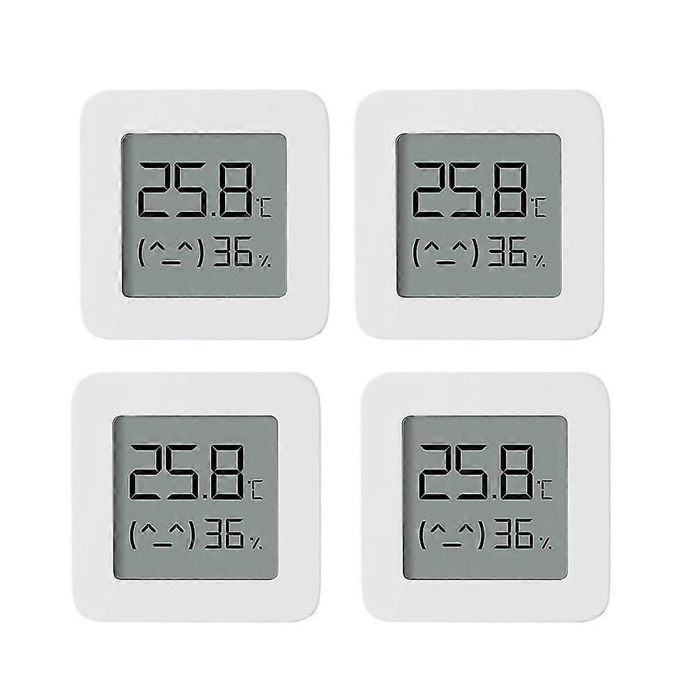 4pcs BT Thermometer 2 Wireless Smart Electric Digital Hygrometer Humidity Sensor Work with Mi
