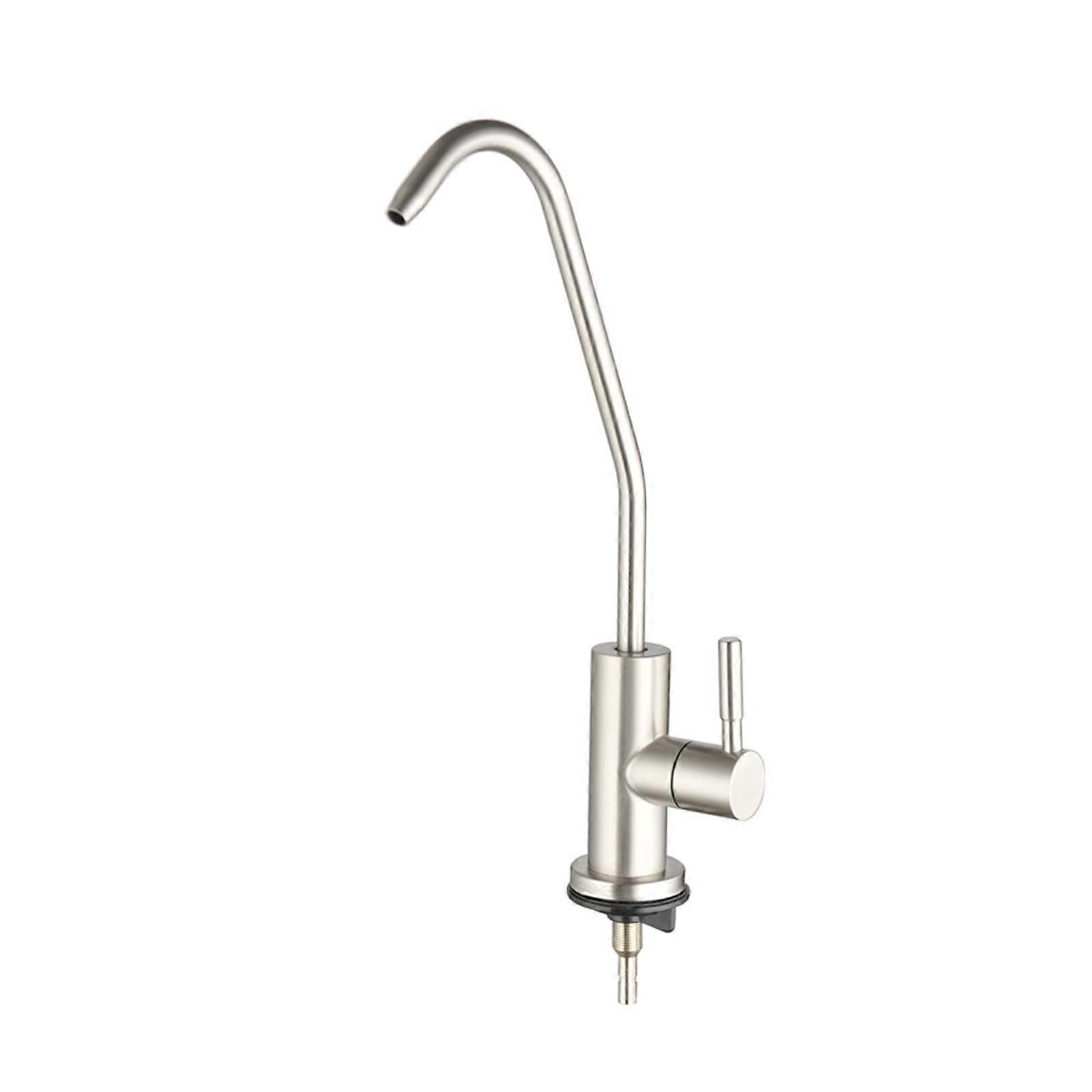 Kitchen Faucet, 360 Water Filter Faucet Single Lever Drinking Water Faucet for Kitchen,Brushed A (Color : Brushed B)