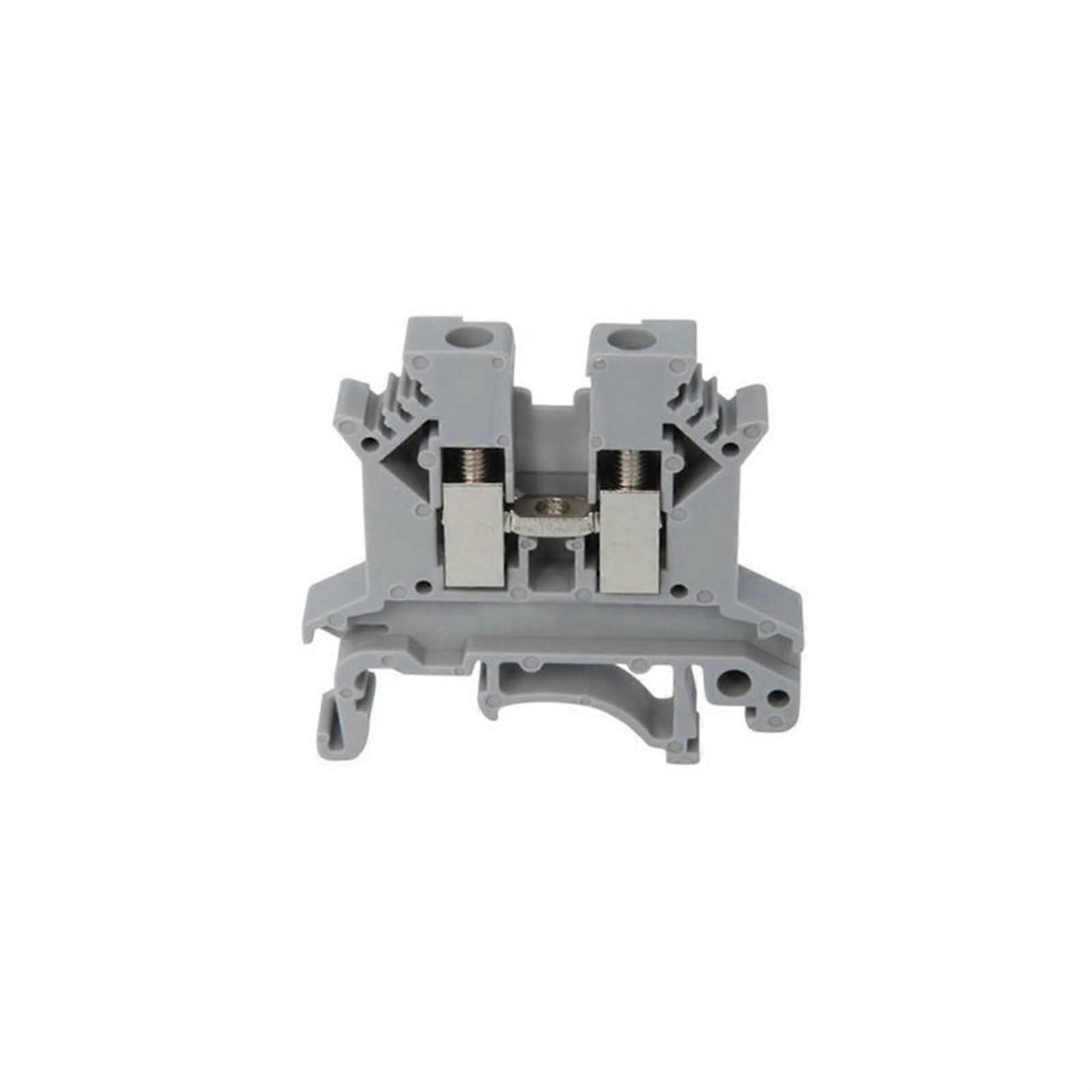5PCS Type Din Rail Universal Wire Connector UK-2.5B Screw Type 2.5mm2 Cable Terminal Block