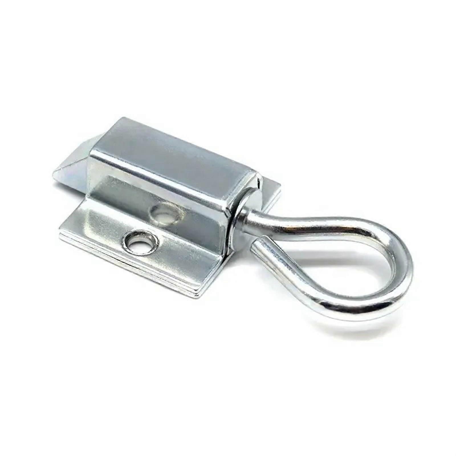 Tool Box Lock Latch Catch Safe Metal Box Toggle Lock Bolt with Pull Ring 1Pcs