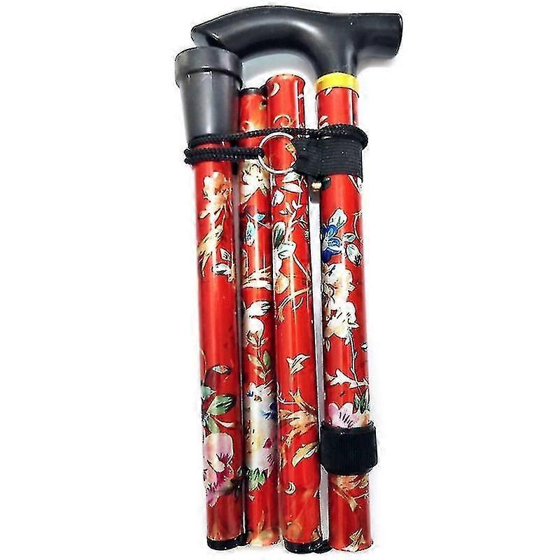 Walking Stick Ultralight Adjustable Walking Cane Self Standing Folding Cane
