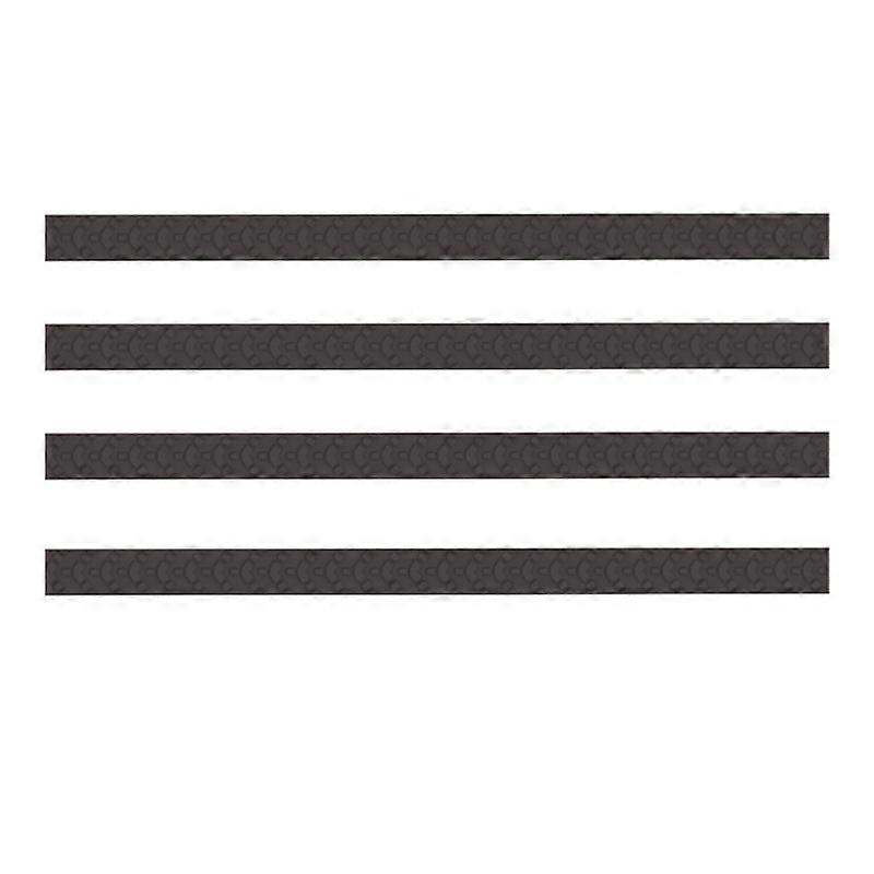 4pcs/ Set Cuttable Trolley Caster Cases Universal Wheel Silent Noise Reducing Silicone Protective Covers