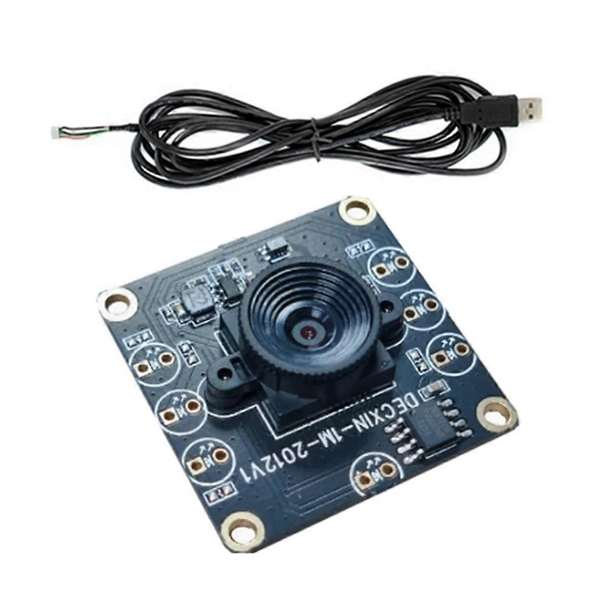 OV9732 USB Camera Module Board 65 Degree 32x32mm Face Recognition Image Acquisition for Raspberry Pi Camera 60CM Cable