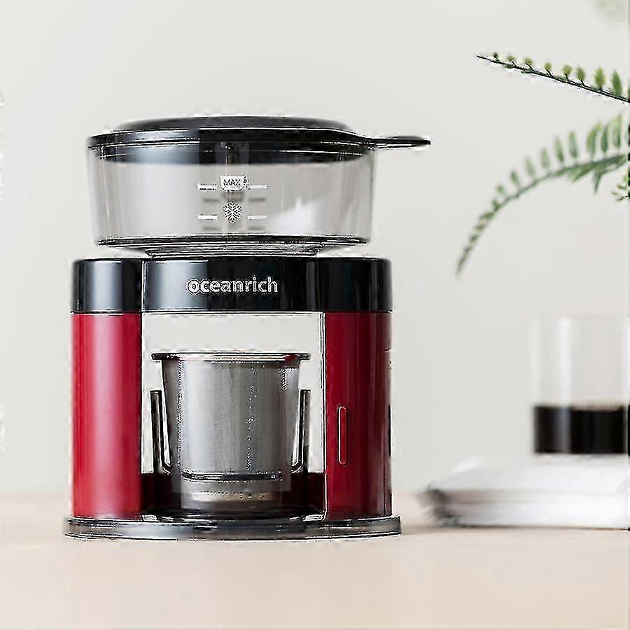 Cup drip coffee maker, rotary extraction mini anti-drip filter coffee maker