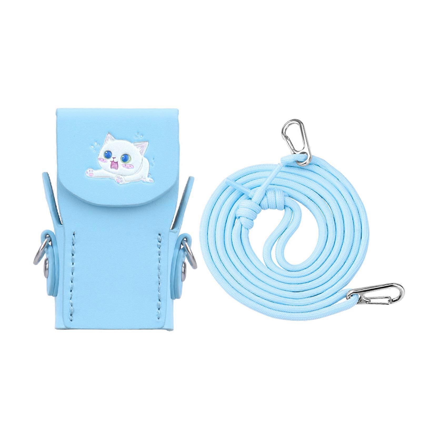 Travel Friendly PU Leather Camera Case for Pocket 3 Ensuring Full Coverage and Impact Resistance