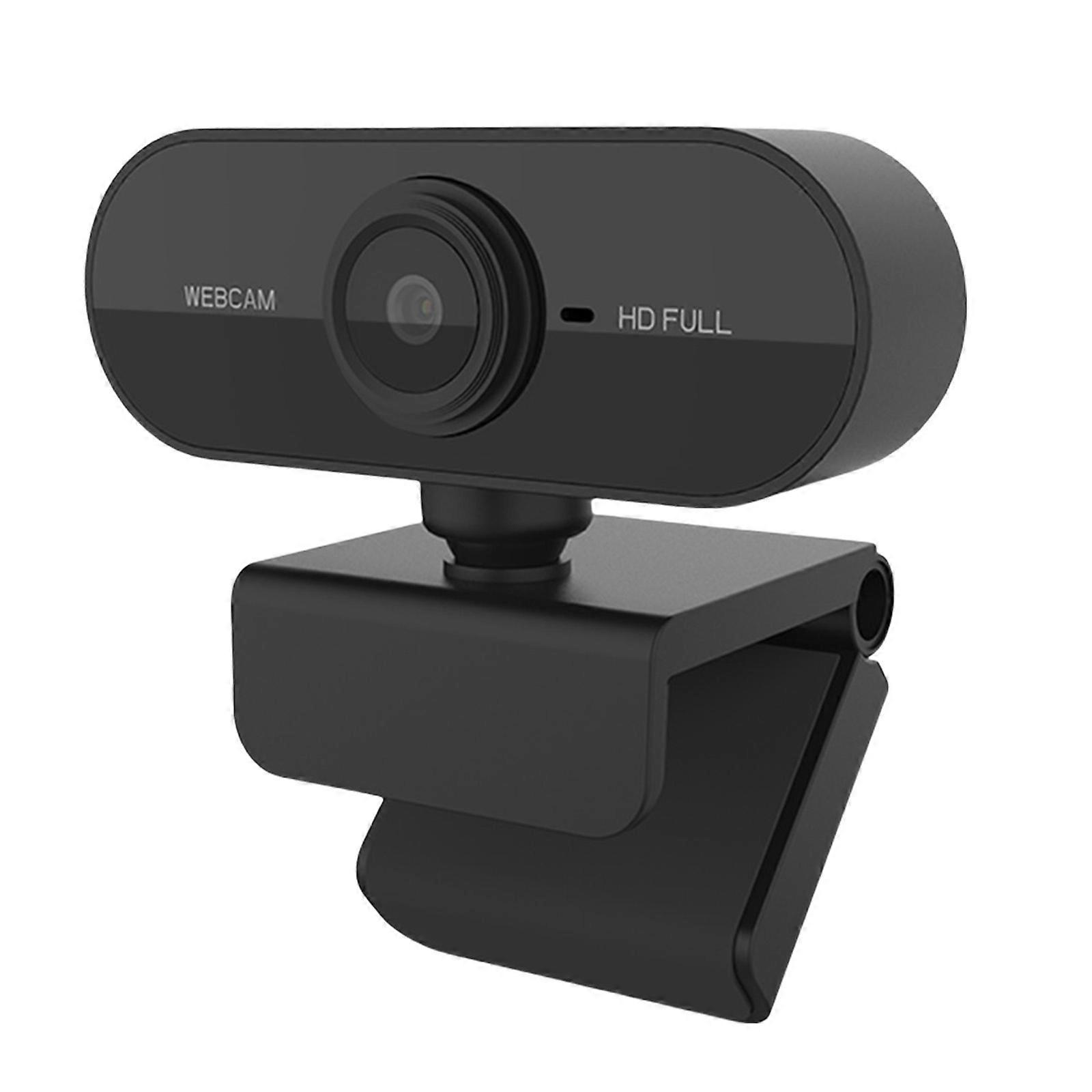 USB 1080P Webcam Computer Camera for Streaming,Video Conferencing Recording with Builts in Microphone 360°Rotation