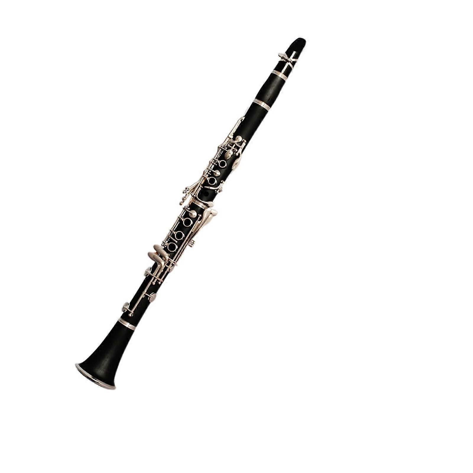 Clarinet for Student Beginner Beginner Starter Clarinet Bakelite NickelPlated 17keys Clarinette Musical Instrument