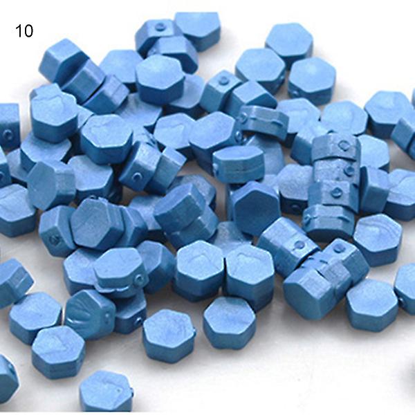 100st Octagon Tätning Vax tablett pärlor Vax Tätning Pärla För Vax Tätning Stämpel