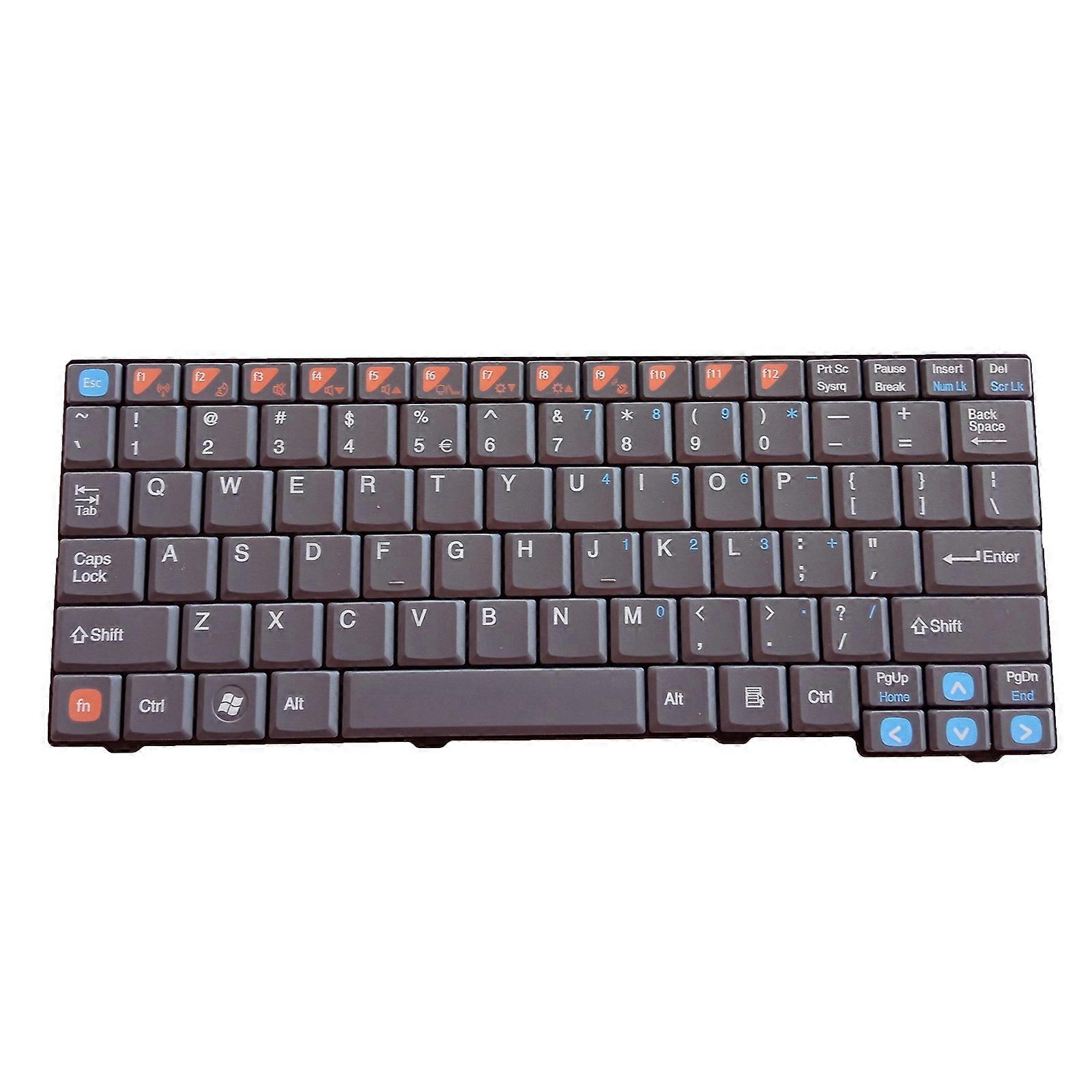 New US Laptop Keyboard English Version for Teclado exo x355 x352 Notebook Keyboards Black no Backlit Multicolor