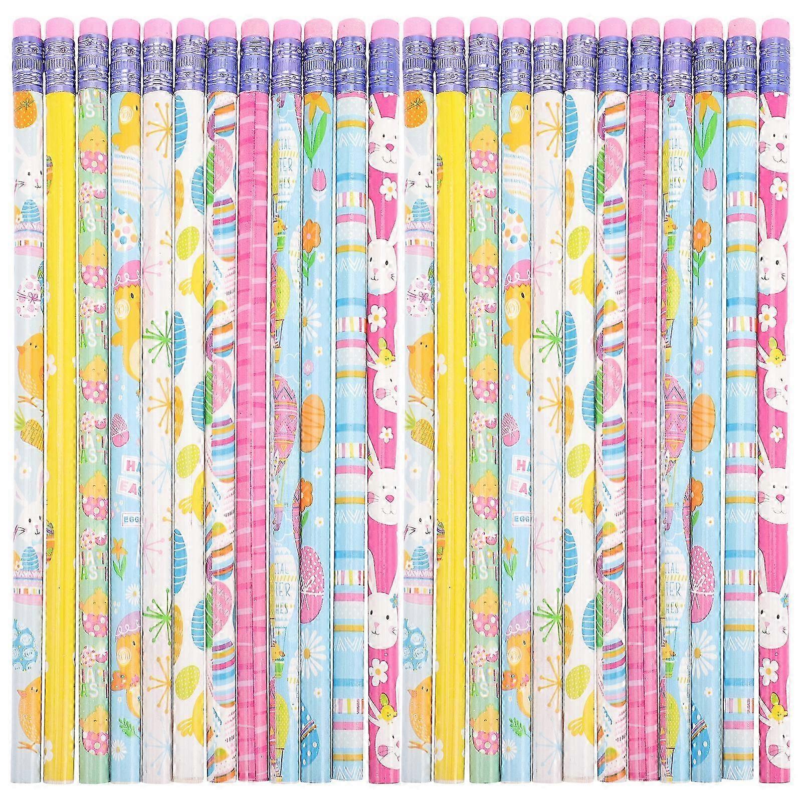 50 قطعة أقلام أطفال ملونة للطلاب ، محمولة ومتعددة الوظائف ، 19x0.72 سم