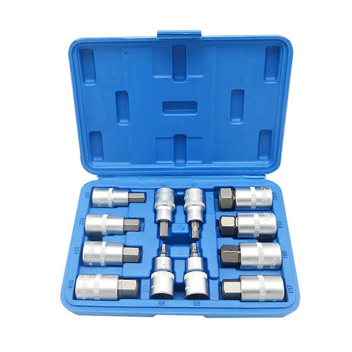 12-Piece Hexagon Screwdriver Sleeve Set