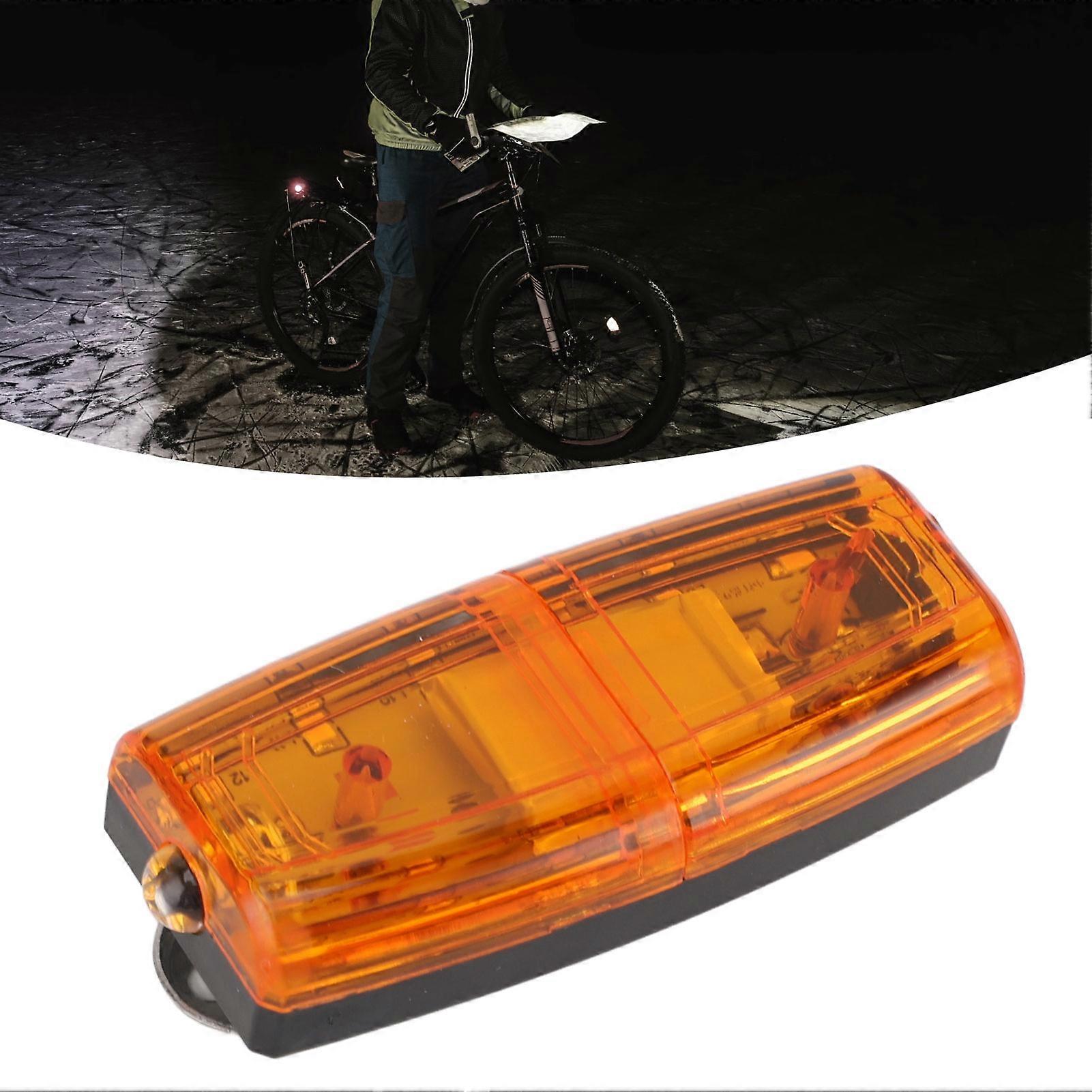 LED Safety Warning Shoulder Light Gravity Induction Mini Emergency Strobe Light with Clip for Traffic Guidance Cycling Night Run Cosplay Yellow