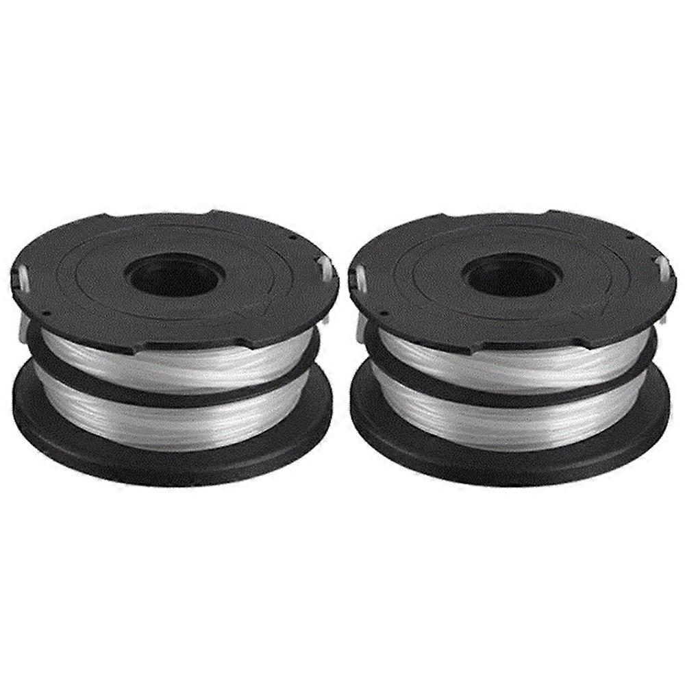 2Pcs For Black & Decker GH700 GH710 GH750 Lawn Mower Nylon Rope Spools Parts, DF-065-BKP