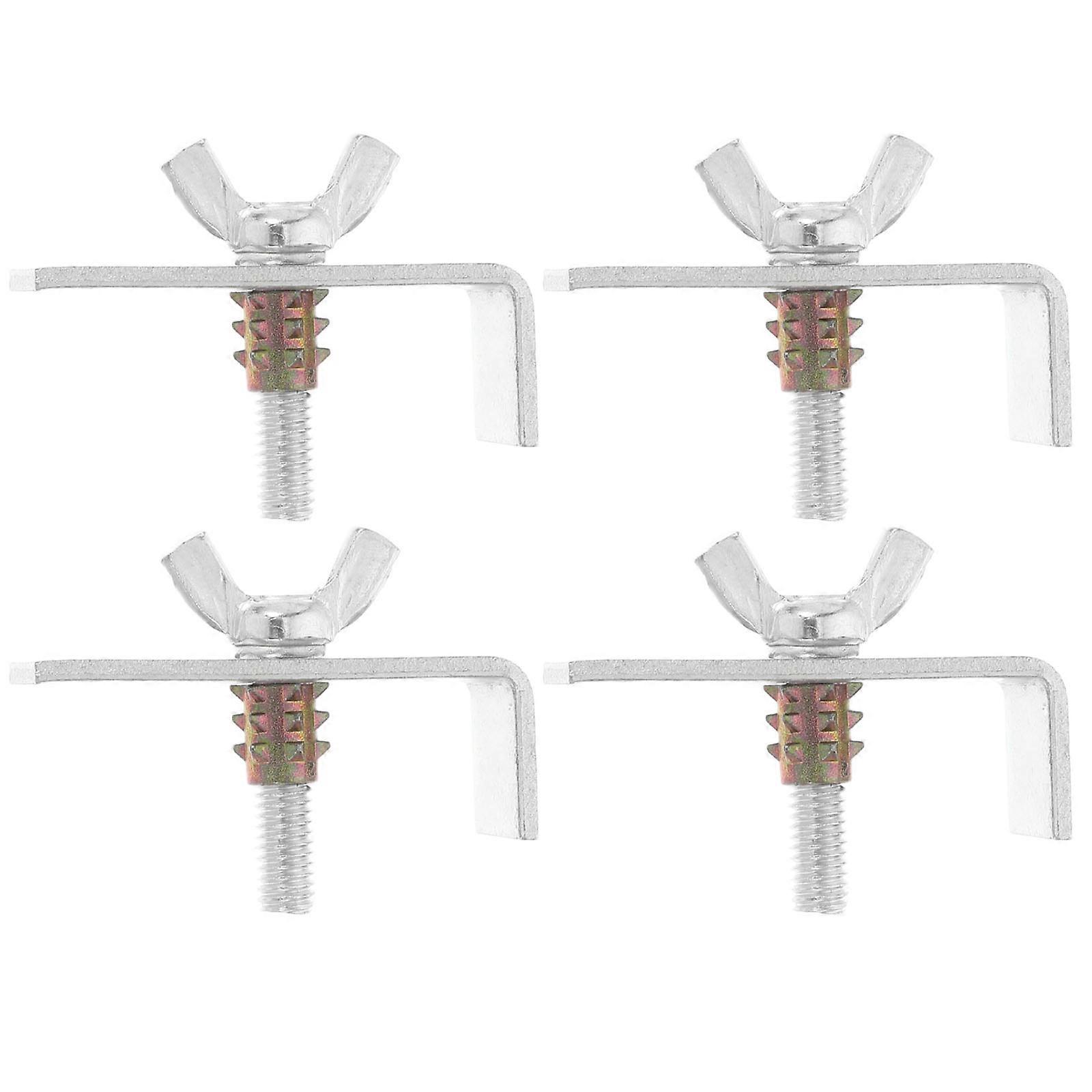 Undercounter Kitchen Sinks Fastening Kit Undermount Sinks Iron 4Pcs