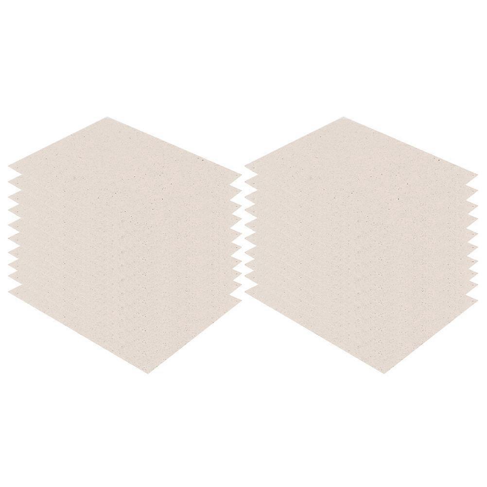 The product listing you provided describes a set of **heat resistant mica sheet plates** designed for use in **microwave ovens**, specifically as