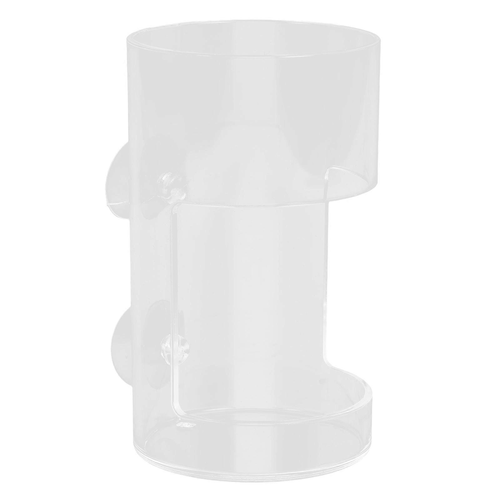 Fish Clear Design Acrylic Feeder for Aquarium Maintenance and Shrimp Sinking and Dispersion Technology 1Pcs