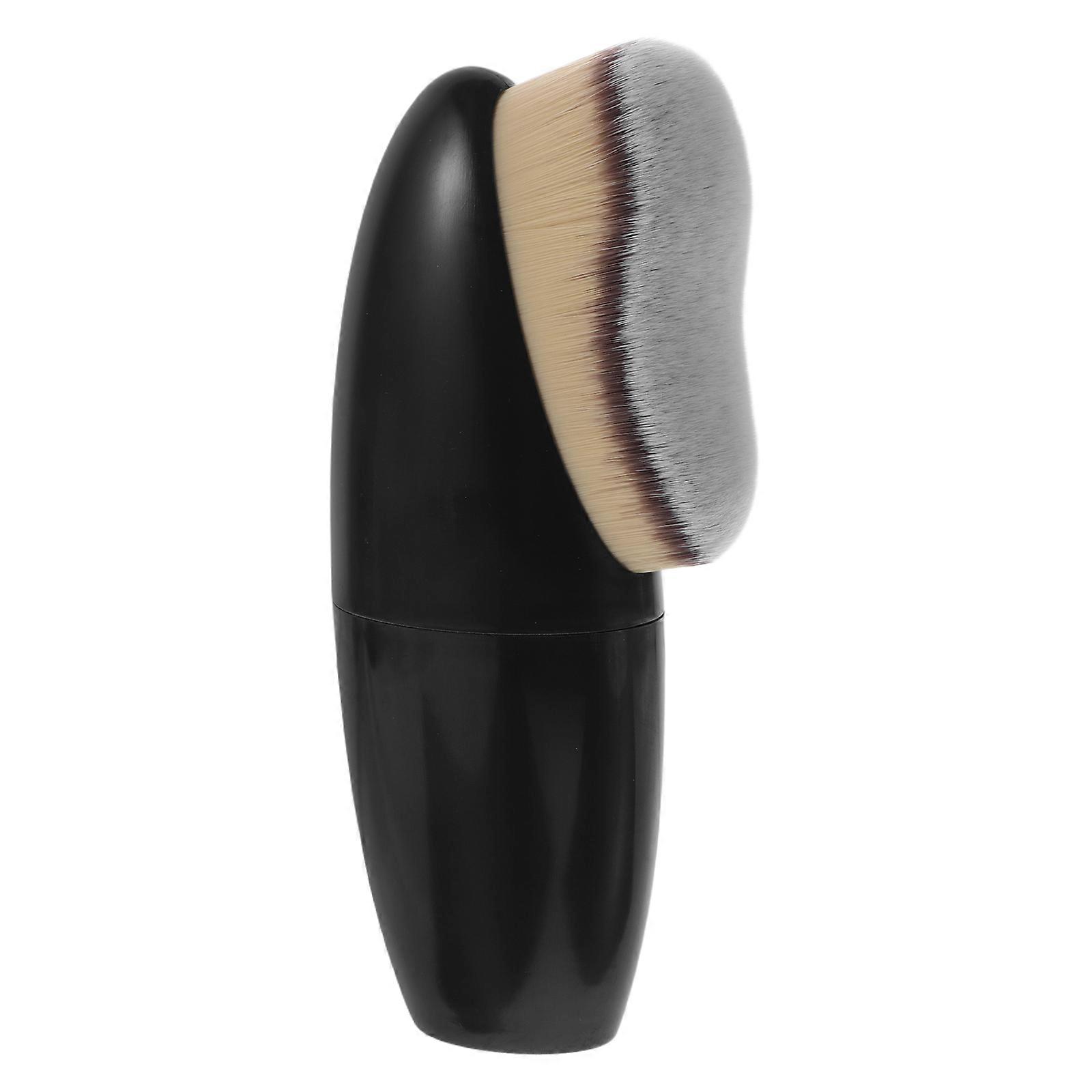 Traceless Liquid Foundation Brush with Soft Synthetic Bristles, Seamless Makeup Applicator for Natural Finish, Multi Functional for Powder and Cream