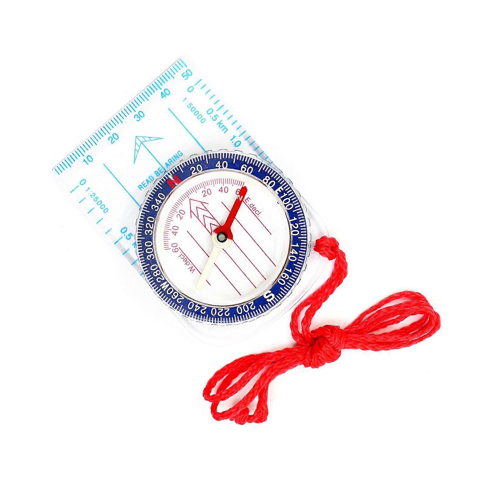 Lightweight Portable Compass for Outdoor Navigation, Ideal for Camping and Hiking, Durable Material and Accurate Calibration