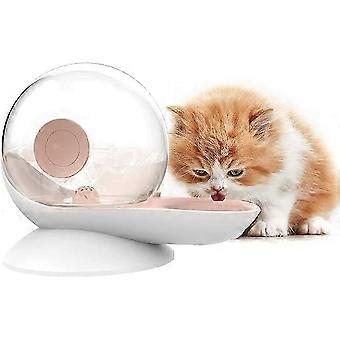 Kat Drinkfontein Automatische Pet Water Dispenser Slak Vorm Transparante Water Dispenser voor Kleine Middelgrote Katten en Honden (2.8L)