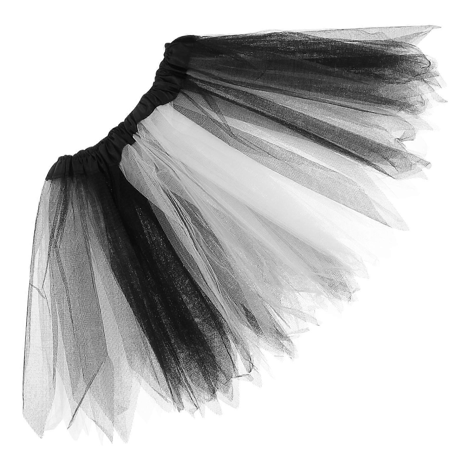 Dance Skirts For Girls Children's Clothing Black Tulle Skirt For Birthday 1Pc