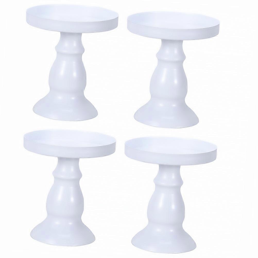 Dessert Holder Metal Cake Rack Square Style Food Safe Repeat Use For Evening Event 4Pcs