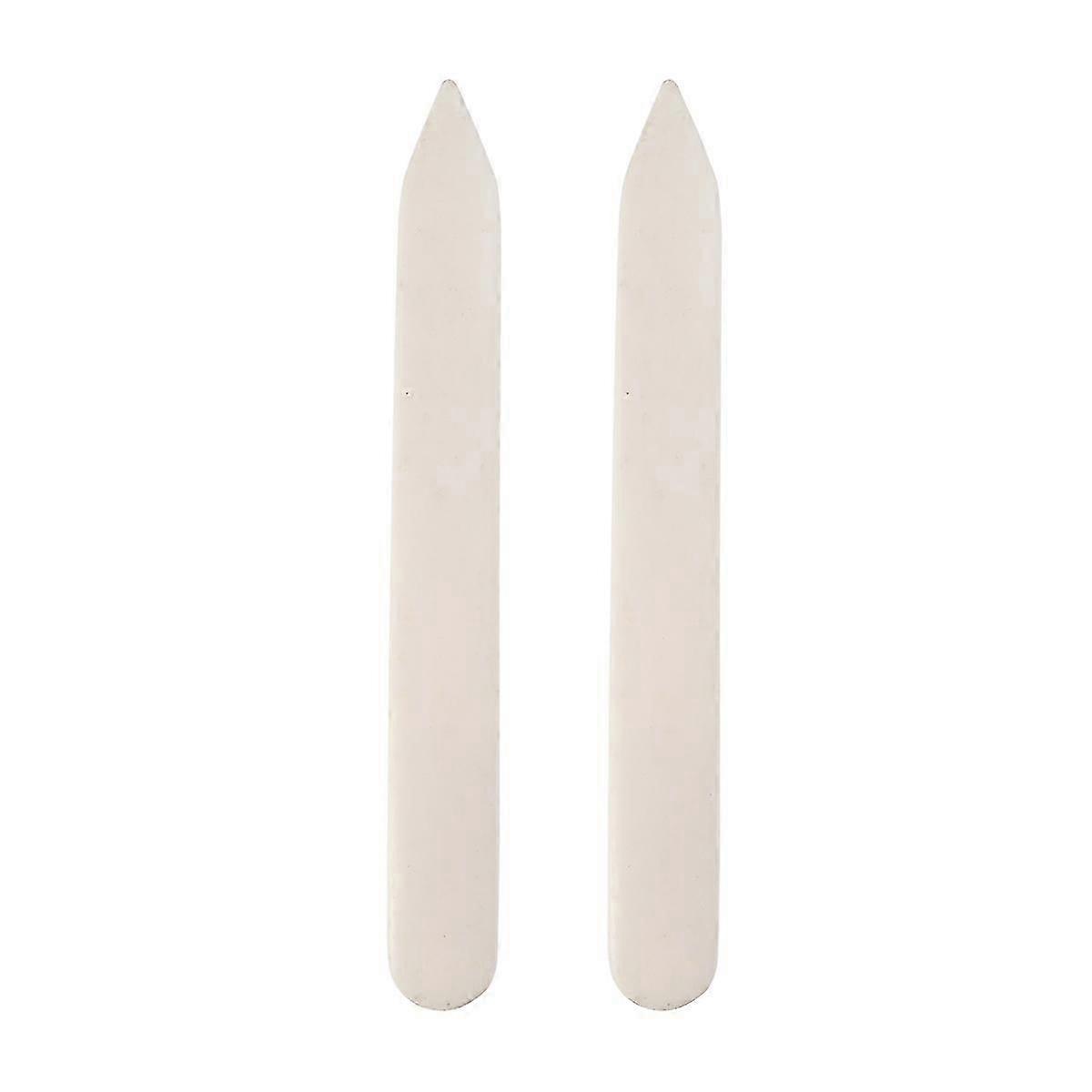 2 Pcs White Toos Teflon Bone Folder Tool Scoring Board Paper Folding Cardmaking Bone Folder Paper Scoring Board