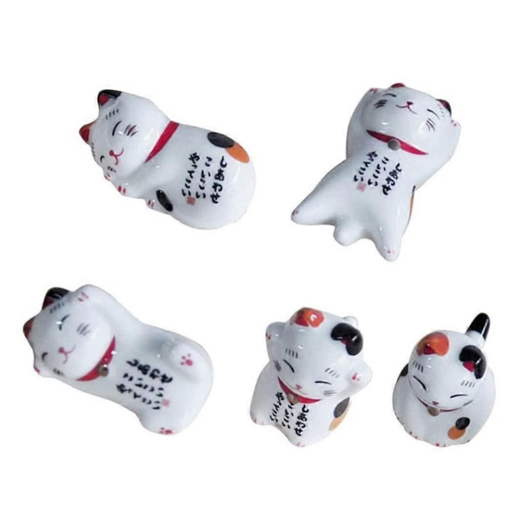 Keramic Lucky Cat Chopstick Rest