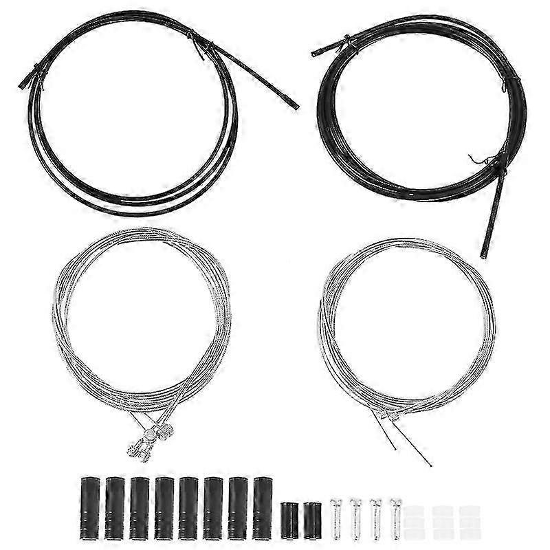 1 set replacement brake and derailleur cable shifter cable accessories